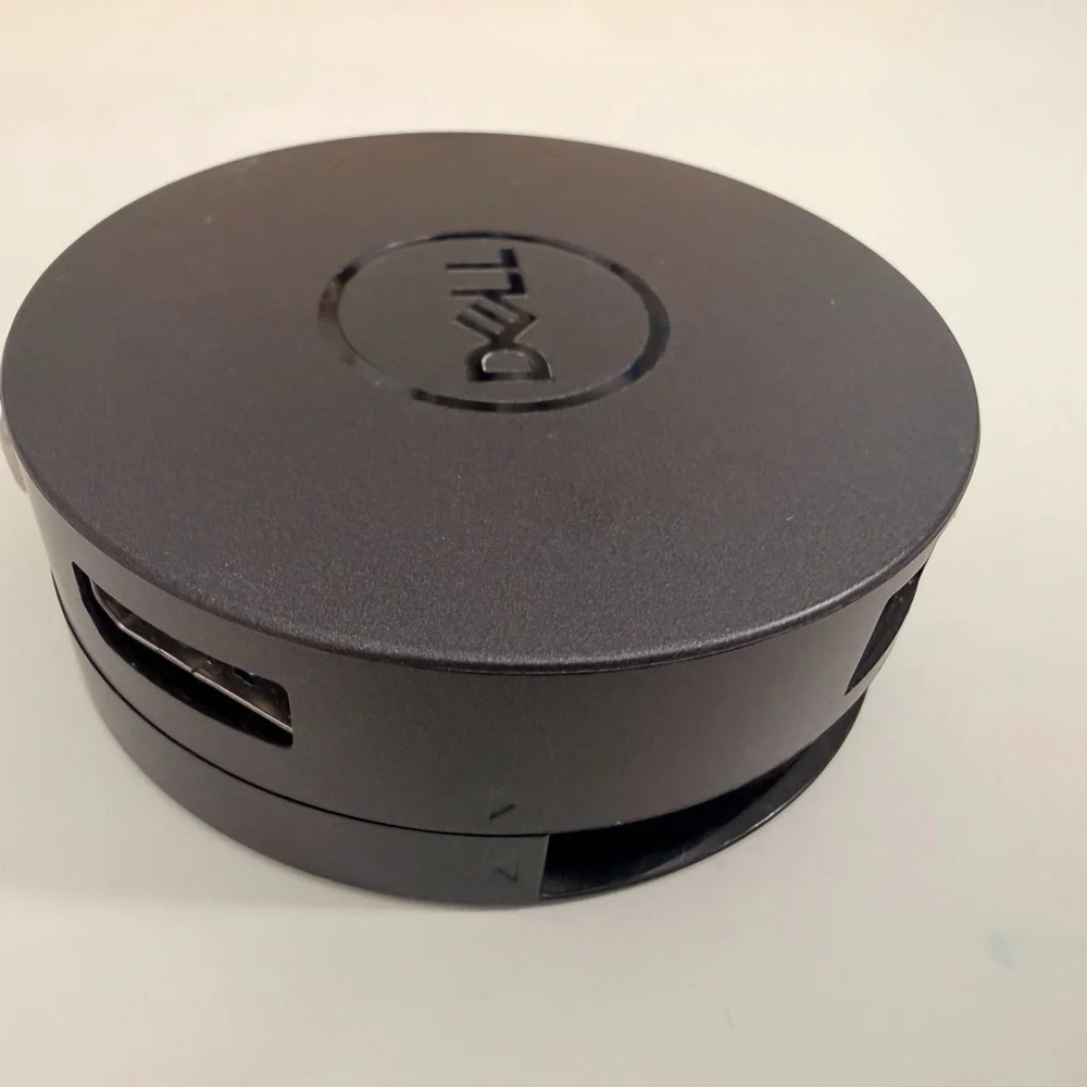 Dell Black Circular Multi-Port Hub